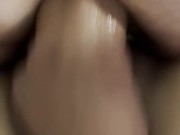 close up of pornstars Michaela McKenzie and johnholmesjunior fucking huge massive cock 15/16