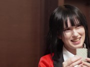 Self-confident Yumeko Jabami was defeated and fucked right on the table! Crazy Excitement, anime, he 2/16