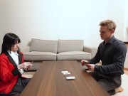 Yumeko Jabami was defeated and humiliated by drinking her rival's cum! Crazy Excitement, anime, hent 1/16