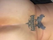 Momma backs wet hole up to daddy 10/16