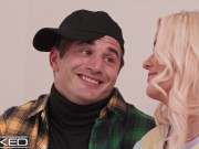 Gorgeous blonde Slimthick Vic fucked by Nathan Bronson 5/16