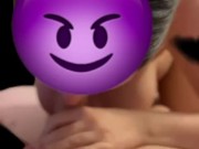 Polska Studentka EGirl obciąga szczęściarzowi sąsiadowi Jego Dużego Kutasa Nago