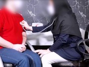 خانم دکتر ! دستم به دامنت مشکل نعوظ دارم/  Persian Female Doctor Cures my Erection Problem 2/16