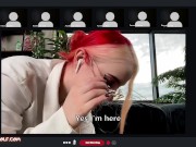 Everyone saw how my boyfriend fucks me in Zoom - MollyRedWolf 1/16