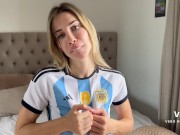 Argentina Vero Buffone se viene mientras su hermanastro chupa su vagina. Día 5 1/16