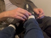 New Shoes,  but black or white socks? 14/16