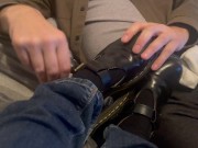 New Shoes,  but black or white socks? 2/16