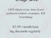 bouncing big boobs- shaking, smacking, and playing with my natural tits 2/16