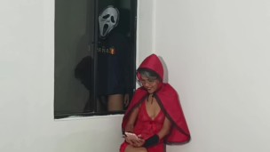 fucking Little Red Riding Hood's stepmother on Halloween