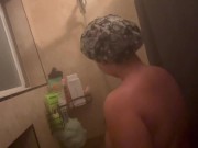 Taking a shower - Screenshot 15 of 16 - Chubby Girl