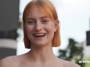 Ersties - Prickelnde exhibitionistische Action auf Berliner Straßen mit Dolly 2/16