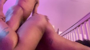 Cuffed and Stretched – Ebony Wife Can’t Get Enough