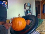 👻Fucking a Pumpkin to Ward off Evil Spirits 🎃Happy Halloween🎃 7/16