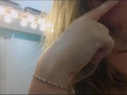 Pissing on my thong 3/16