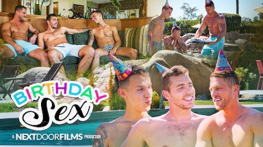 Gorgeous Birthday Hunk Carte Woods Fucked By Jock Buddies - ASGmax