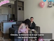 Festejo mi cumpleaños y de regalo me dan pija y leche. Ft. LuenOk 2/16