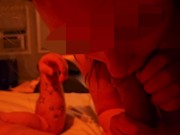 Lady in Leather Fucks Two Bi Guys 5/16