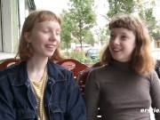 Ersties - Australian Babe Goes Down On Her Blindfolded Friend 11/16