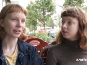 Ersties - Australian Babe Goes Down On Her Blindfolded Friend 13/16