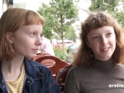 Ersties - Australian Babe Goes Down On Her Blindfolded Friend 14/16