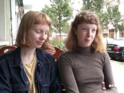 Ersties - Australian Babe Goes Down On Her Blindfolded Friend 4/16