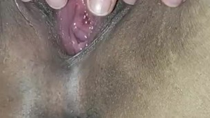 Fingering Filipina wife Wet pussy