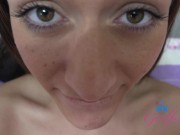 GFE session with Amateur Aubry Babcock gets fucked hard and creampie 15/16