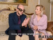 MATURE4K. Homeowner authorizes man to give some sexual joy to her pussy 6/16