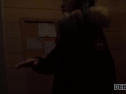 DEBT4k. Gal owes cash and gets fucked by collector who tracks her down 2/16