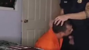 Cop and Inmate Rough Halloween Fuck