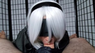 Nier Automata's 2B Makes a New Friend - ManyVids Trailer