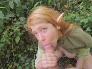 Found a red-haired elf in the forest and fucked her in public 7/16