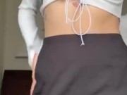 Petite slutty Stepsister catches Her stepbrother  while she was changing clothes 4/16