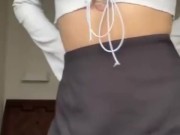 Petite slutty Stepsister catches Her stepbrother  while she was changing clothes 9/16