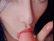 JOI Guiding your handjob, cum in my mouth 10/16