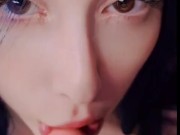 JOI Guiding your handjob, cum in my mouth 12/16