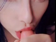 JOI Guiding your handjob, cum in my mouth 9/16