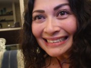 (Watch This) Big Booty Milf Wakes Up Young Guys By Sucking His Dick!!! DunkenHina Mouth Full Of CUM! 4/16