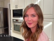 Seductive coworker forgot to wear her panties and sat on my cock - Stella Sedona 3/16