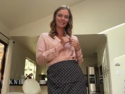 Seductive coworker forgot to wear her panties and sat on my cock - Stella Sedona 8/16