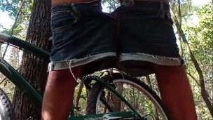 Got horny while riding bike
