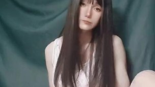 男の娘オナニ－Japanese crossdresser teasing