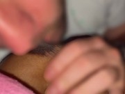 Sucking my NIPPLES as he fingers me 6/16