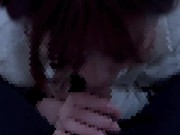 性欲が溜まった彼女のうますぎるフェラで大量射精♡ cum in mouth sniff 8/16