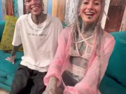 Anuskatzz erotic behind the scene debut photoset for Suicide Girls  with recruiter Darkleaves 4/16