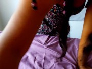 Sri Lankan - Cute Slut seduces Roommate and makes him Cum on her tits - Asian Hot Couple 1/16