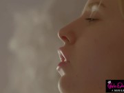 Two Horny Latvian Ladies can't help get entwined in each others delightful pussies - S8:E6 11/16