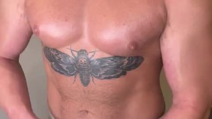 White Underwear Hard Cock TEASE