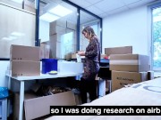 Sexe au travail. Mon collègue trompe sa copine avec moi pendant la pause dèj 3/16