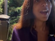 Piercing black babe's pussy in a hot hardcore scene 3/16